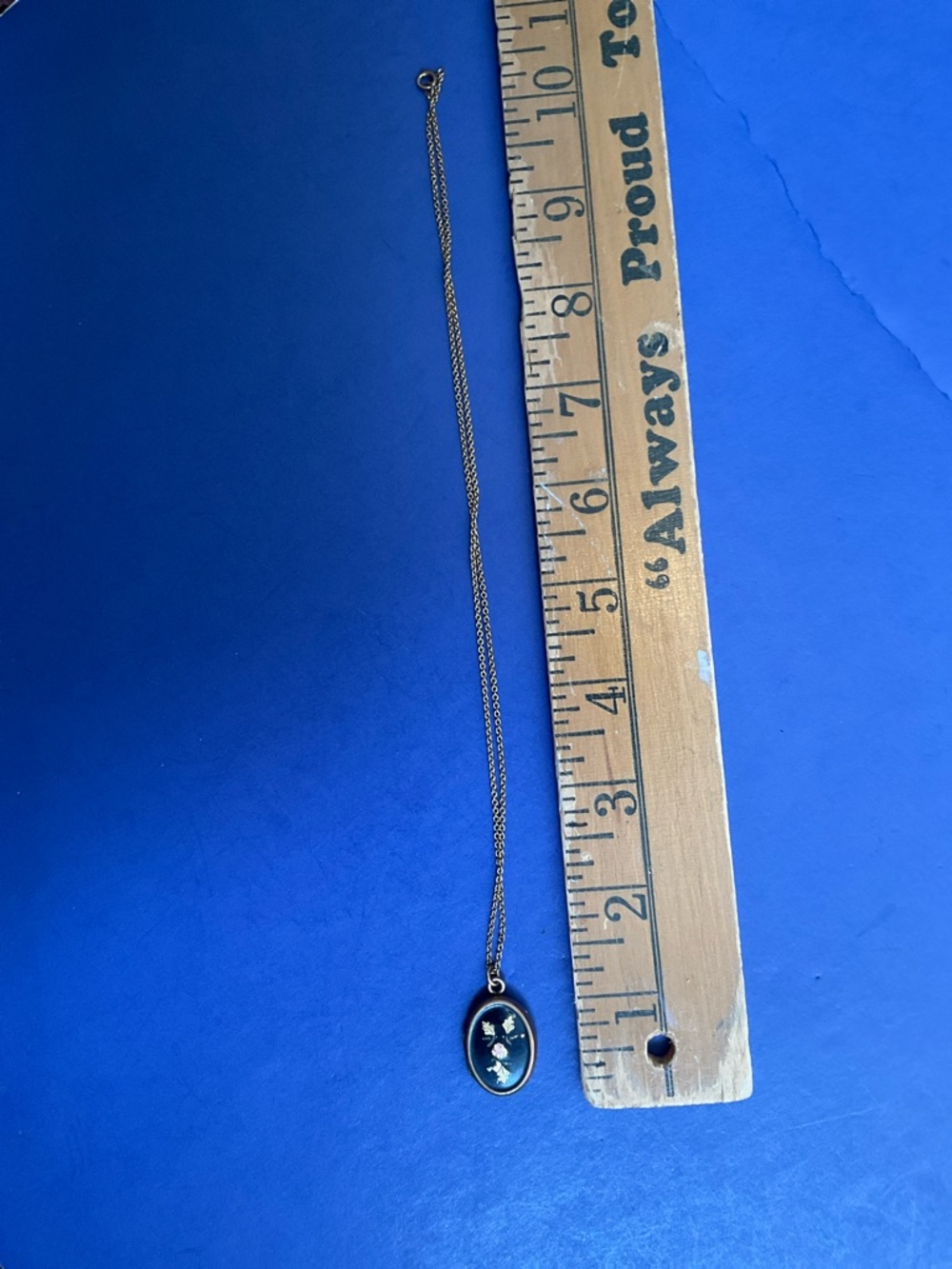 Antique locket necklace - Picture 7 of 9